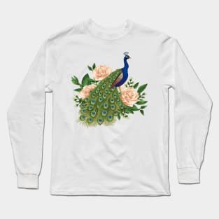 peacock Long Sleeve T-Shirt